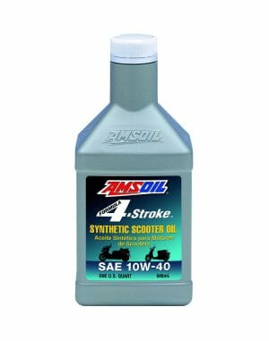 Amsoil Formula 4-Stroke Synthetic Scooter Oil. ASOQT