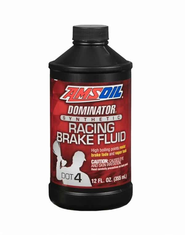 Amsoil DOMINATOR DOT 4 Synthetic Racing Brake Fluid. BFRCN-EA