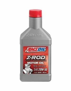 Amsoil Z-ROD® 20W-50 Synthetic Motor Oil. ZRFQT-EA
