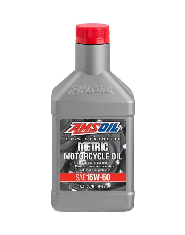 Amsoil 15W-50 Synthetic Metric Motorcycle Oil. MFFQT